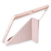 Newface iPad 10.2 (7.nesil) Kılıf Kalemlikli Hugo Tablet Kılıfı - Rose Gold