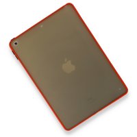 Newface iPad 10.2 (7.nesil) Kılıf Tablet Montreal Silikon - Kırmızı