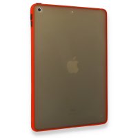 Newface iPad 10.2 (7.nesil) Kılıf Tablet Montreal Silikon - Kırmızı