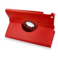 Newface iPad 10.2 (7.nesil) Kılıf 360 Tablet Deri Kılıf - Kırmızı