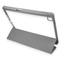 Newface iPad 10.2 (8.nesil) Kılıf Kalemlikli Hugo Tablet Kılıfı - Gri