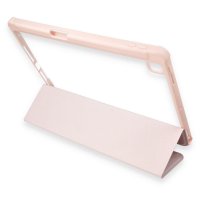 Newface iPad 10.2 (8.nesil) Kılıf Kalemlikli Hugo Tablet Kılıfı - Rose Gold
