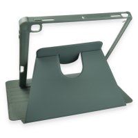 Newface iPad 10.2 (8.nesil) Kılıf Starling 360 Kalemlikli Tablet Kılıf - Koyu Yeşil