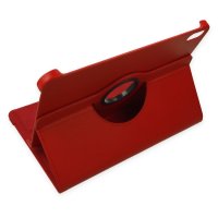 Newface iPad 2022 10.9 (10.nesil) Kılıf 360 Tablet Deri Kılıf - Kırmızı