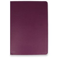 Newface iPad 3 9.7 Kılıf 360 Tablet Deri Kılıf - Mürdüm