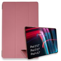 Newface iPad 4 9.7 Kılıf Tablet Smart Kılıf - Pembe