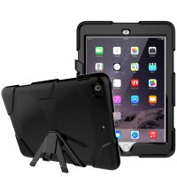 Newface iPad Air 2 9.7 Kılıf Griffin Tablet Kapak - Siyah