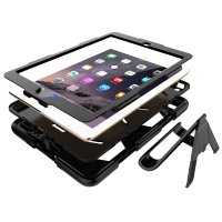 Newface iPad Air 2 9.7 Kılıf Griffin Tablet Kapak - Siyah