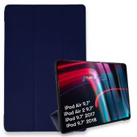 Newface iPad 9.7 (2017) Kılıf Tablet Smart Kılıf - Lacivert