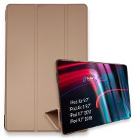 Newface iPad 9.7 (2017) Kılıf Tablet Smart Kılıf - Rose Gold