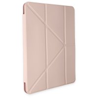 Newface iPad Air 3 10.5 Kılıf Kalemlikli Hugo Tablet Kılıfı - Rose Gold