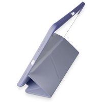 Newface iPad Air 4 10.9 Kılıf Kalemlikli Hugo Tablet Kılıfı - Lila