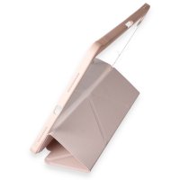 Newface iPad Air 4 10.9 Kılıf Kalemlikli Hugo Tablet Kılıfı - Rose Gold