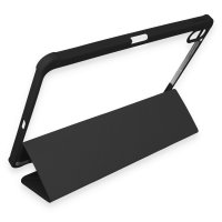 Newface iPad Air 4 10.9 Kılıf Kalemlikli Hugo Tablet Kılıfı - Siyah