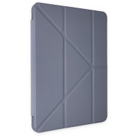 Newface iPad Air 4 10.9 Kılıf Kalemlikli Mars Tablet Kılıfı - Lila