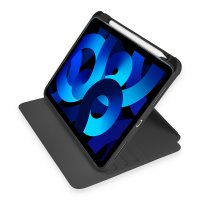 Newface iPad Air 5 (2022) Kılıf Starling 360 Kalemlikli Tablet Kılıf - Siyah