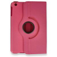 Newface iPad Mini 3 Kılıf 360 Tablet Deri Kılıf - Pembe