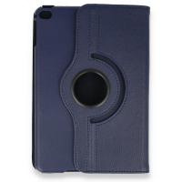 Newface iPad Mini 4 Kılıf 360 Tablet Deri Kılıf - Lacivert