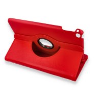 Newface iPad Mini 5 Kılıf 360 Tablet Deri Kılıf - Kırmızı