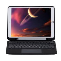 Newface iPad Pro 10.5 Kılıf Kontra Klavyeli Tablet Kılıfı - Siyah