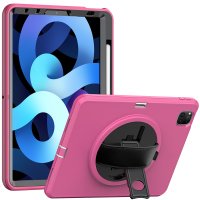 Newface iPad Pro 11 (2018) Kılıf Hand Strap Tablet Kılıfı - Pembe