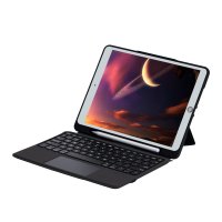 Newface iPad Pro 11 (2018) Kılıf Kontra Klavyeli Tablet Kılıfı - Siyah