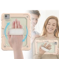 Newface iPad Pro 11 (2018) Kılıf Strap New Tablet Kapak - Pembe