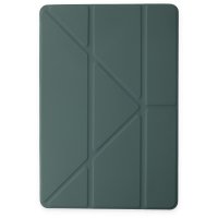 Newface iPad Pro 11 (2020) Kılıf Kalemlikli Mars Tablet Kılıfı - Koyu Yeşil