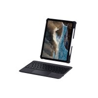 Newface iPad Pro 11 (2022) Kılıf İnter Ledli Klavyeli Tablet Kılıfı - Siyah