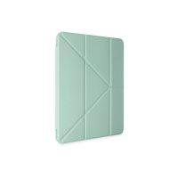 Newface iPad Pro 12.9 (2018) Kılıf Kalemlikli Mars Tablet Kılıfı - Açık Yeşil