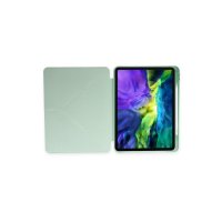 Newface iPad Pro 12.9 (2018) Kılıf Kalemlikli Mars Tablet Kılıfı - Açık Yeşil