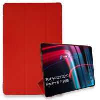 Newface iPad Pro 12.9 (2018) Kılıf Tablet Smart Kılıf - Kırmızı