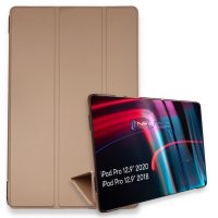 Newface iPad Pro 12.9 (2020) Kılıf Tablet Smart Kılıf - Rose Gold
