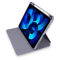 Newface iPad Pro 12.9 (2020) Kılıf Starling 360 Kalemlikli Tablet Kılıf - Lila