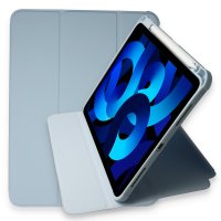 Newface iPad Pro 12.9 (2020) Kılıf Starling 360 Kalemlikli Tablet Kılıf - Mavi