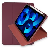 Newface iPad Pro 12.9 (2020) Kılıf Starling 360 Kalemlikli Tablet Kılıf - Mor