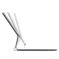 Newface iPad Pro 12.9 (2020) Kılıf X9 Magic Manyetik Klavyeli Tablet Kılıfı - Siyah