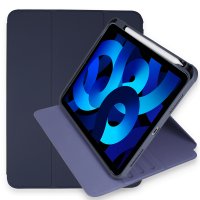 Newface iPad Pro 12.9 (2021) Kılıf Starling 360 Kalemlikli Tablet Kılıf - Lacivert