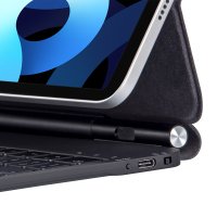 Newface iPad Pro 12.9 (2021) Kılıf X9 Magic Manyetik Klavyeli Tablet Kılıfı - Siyah