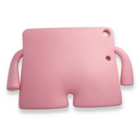 Newface iPad Pro 9.7 Kılıf Karakter Tablet Silikon - Açık Pembe