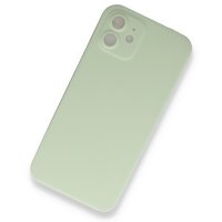 Newface iPhone 11 Kılıf 360 Full Body Silikon Kapak - Açık Yeşil