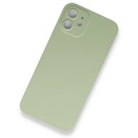 Newface iPhone 11 Kılıf 360 Hayalet Full Body Silikon Kapak - Açık Yeşil