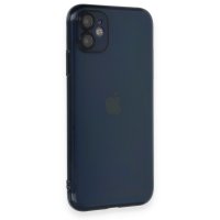 Newface iPhone 11 Kılıf Armada Lensli Kapak - Lacivert