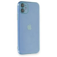 Newface iPhone 11 Kılıf Armada Lensli Kapak - Sierra Blue