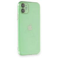 Newface iPhone 11 Kılıf Armada Lensli Kapak - Yeşil