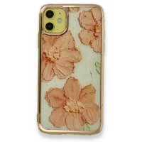 Newface iPhone 11 Kılıf Çiçekli Silikon - Rose