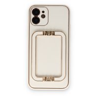 Newface iPhone 11 Kılıf Coco Elit Kapak - Beyaz
