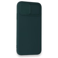 Newface iPhone 11 Kılıf Color Lens Silikon - Yeşil