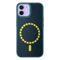 HDD iPhone 11 Kılıf HBC-156 Forum Magneticsafe Kapak - Koyu Yeşil