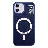 HDD iPhone 11 Kılıf HBC-157 Granada Magneticsafe Kapak - Lacivert